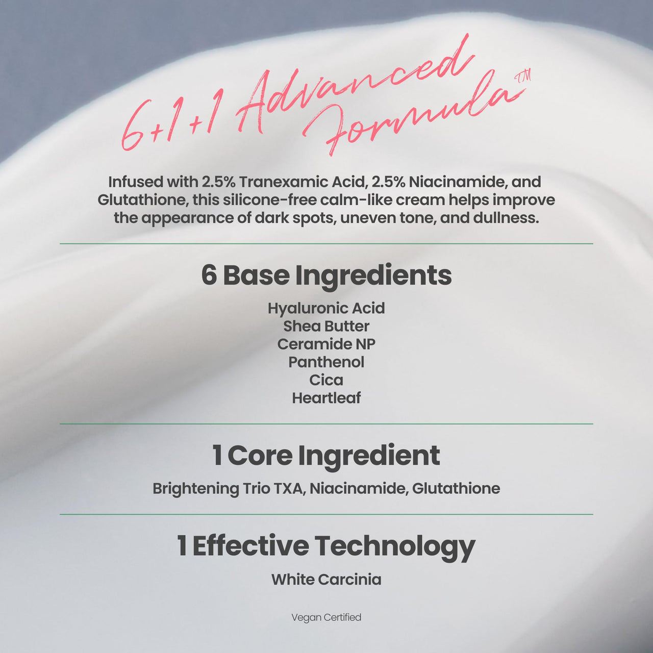 AXIS-Y TXA 2.5% Intensive Brightening Cream – Tranexamic Acid Moisturizer with Niacinamide & Glutathione for Dark Spots & Uneven Skin Tone (1.69 fl. oz.)