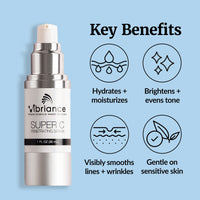 Thumbnail for Vibriance Super C Serum for Mature Skin - All-in-One Vitamin Formula Hydrates, Firms, Lifts, Smooths, Targets Age Spots, Wrinkles, 1 fl oz