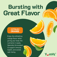 Thumbnail for YUM-V'S Vitamin C Gummies for Adults - 250 mg Yummy Vitamin C Gummy - VIT C Gummies - Immune Support Supplement -Orange Flavored Kosher, Halal, Gluten Free (100 Count)