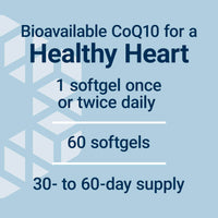 Thumbnail for Life Extension Super Ubiquinol CoQ10, Heart Health Supplement, Cell Energy, oxidative Stress Defense, Maximum Absorption, 100 mg, Non-GMO, Gluten-Free, 60 softgels