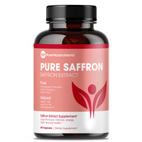 Thumbnail for Saffron Supplements - 100% Pure Saffron Extract Capsules - Boost Energy & Mood, Support Eye & Heart Health