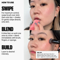 Thumbnail for Milk Makeup Cooling Water Jelly Tint – Long-Lasting Sheer Lip + Cheek Stain with Firming Vegan Collagen + Hydrating Aloe – Transfer Proof, Buildable Lip Tint + Blush – Splash (Berry), 0.17 oz