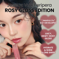 Thumbnail for Peripera Ink Mood Glowy Tint | Lip-Plumping, Naturally Moisturizing, Lightweight, Glow-Boosting, Long-Lasting, Comfortable, Non-Sticky, Mask Friendly, No White Film (033 ROSY WISH)