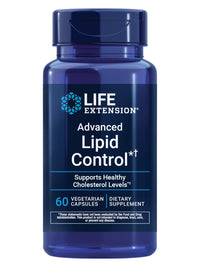Thumbnail for Life Extension Advanced Lipid Control, amla Extract, Indian Gooseberry, Heart Health, endothelial Health, Vegetarian, Gluten-Free, 60 Capsules