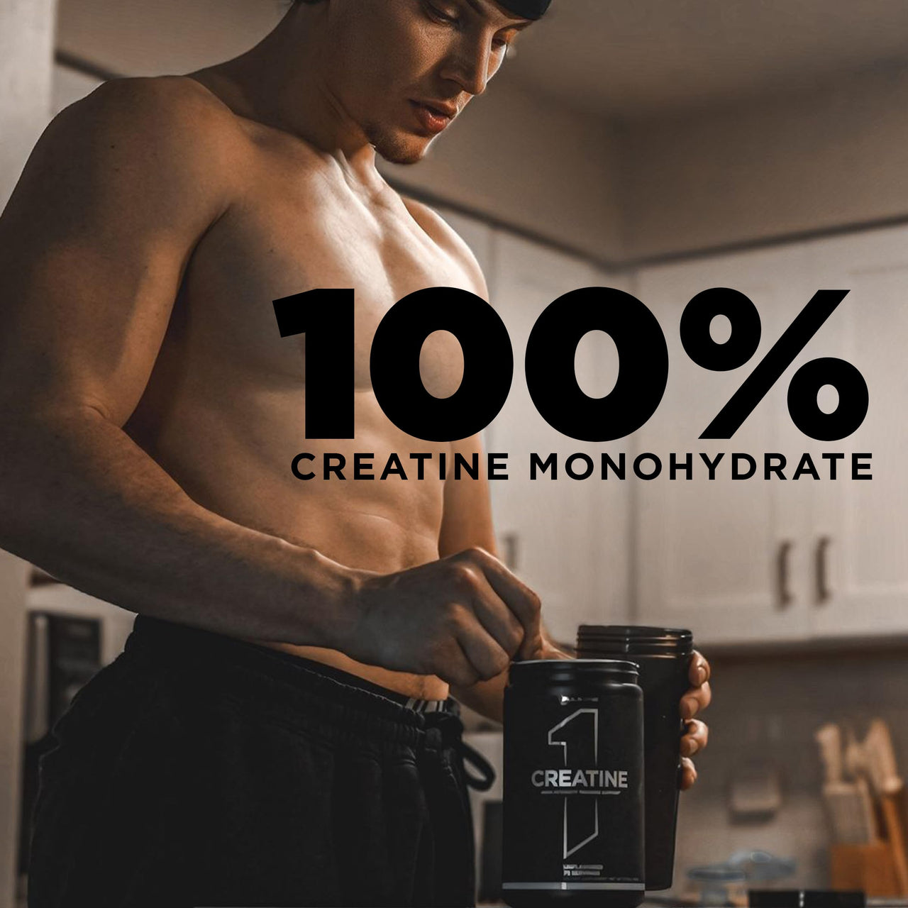 Rule 1 Proteins Creatine Powder – Pure Micronized Creatine Monohydrate for High-Intensity Exercise and Lean Body Mass Support, Flavored and Unflavored (130 Servings, Unflavored)