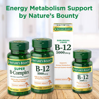 Thumbnail for Nature's Bounty Vitamin B6 100mg Tablets - Supports Energy Metabolism & Nervous System Health, 100 Ct