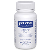 Thumbnail for Pure Encapsulations UltraZin Zinc | Enhanced Absorption Mineral Support for Metabolism and Immune Health* | 90 Capsules