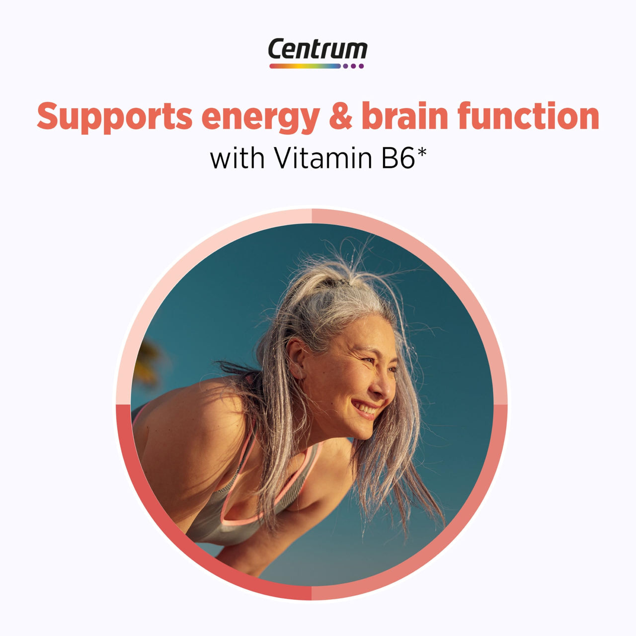 Centrum Clear Mind and Calm Mood Menopause Support Tablets, with Clinically Studied enXtra, 30 Count