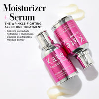 Thumbnail for Kate Somerville Wrinkle Warrior® 2-in-1 Plumping Moisturizer + Serum – Hydrating Formula with Hyaluronic Acid, Smooths Fine Lines, Firms Skin & Boosts Radiance, 1.7 Fl Oz