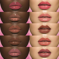 Thumbnail for Juvia's Place Candy Shop Lip Gloss: Strawberry N Cream - High-Shine Plumper for a Hydrating & Non-Sticky Glossy Pout, For a Moisturizing and Long-Lasting Creamy Plump & Nourished richly Glow
