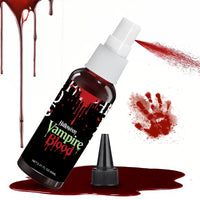 Thumbnail for Fake Blood spray,2.01FL.OZ Vampire Blood Makeup,Halloween Fake Blood Spray Eye Blood Drops Body Paint?Blood Splatter for Clothes,Halloween Zombie Monster Vampire Blood Costume Cosplay Makeup,1PC