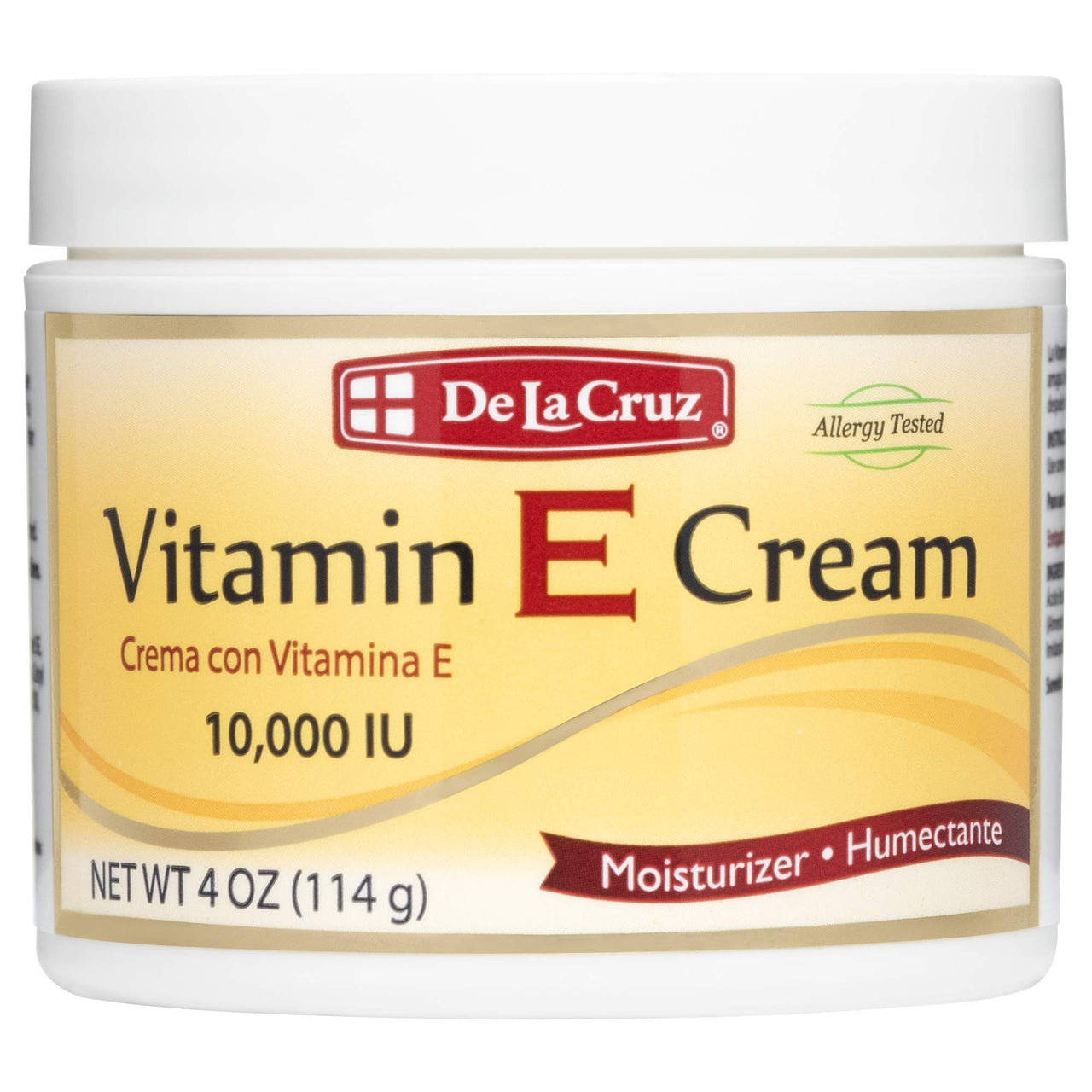 De La Cruz 10% Sulfur Ointment and Vitamin E Cream Bundle - For Face and Body - Made in USA