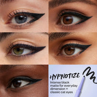 Thumbnail for Kosas Soulgazer Gel Eyeliner (Hypnotize) - Waterproof, Smudge-Proof Pen with Hyaluronic Acid - Retractable Eyeliner Pencil with Sharpener & Smudger, Long-Lasting - Intense Black Matte