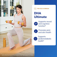 Thumbnail for Pure Encapsulations DHA Ultimate | Eco-Friendly Supercritical CO2 Extracted DHA Fish Oil Concentrate | 120 Softgel Capsules
