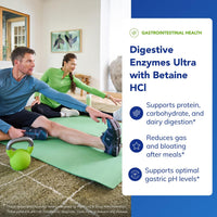 Thumbnail for Pure Encapsulations Digestive Enzymes Ultra with Betaine HCl - Vegetarian Digestive Enzyme Supplement to Support Protein, Carb, Fiber, and Dairy Digestion* - 180 Capsules
