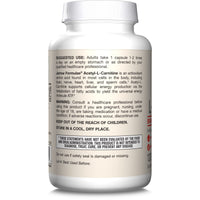 Thumbnail for Jarrow Formulas® Acetyl L-Carnitine 500 mg, Dietary Supplement, Amino Acid Support for Brain Health and Antioxidants, 120 Veggie Capsules, 120 Day Supply