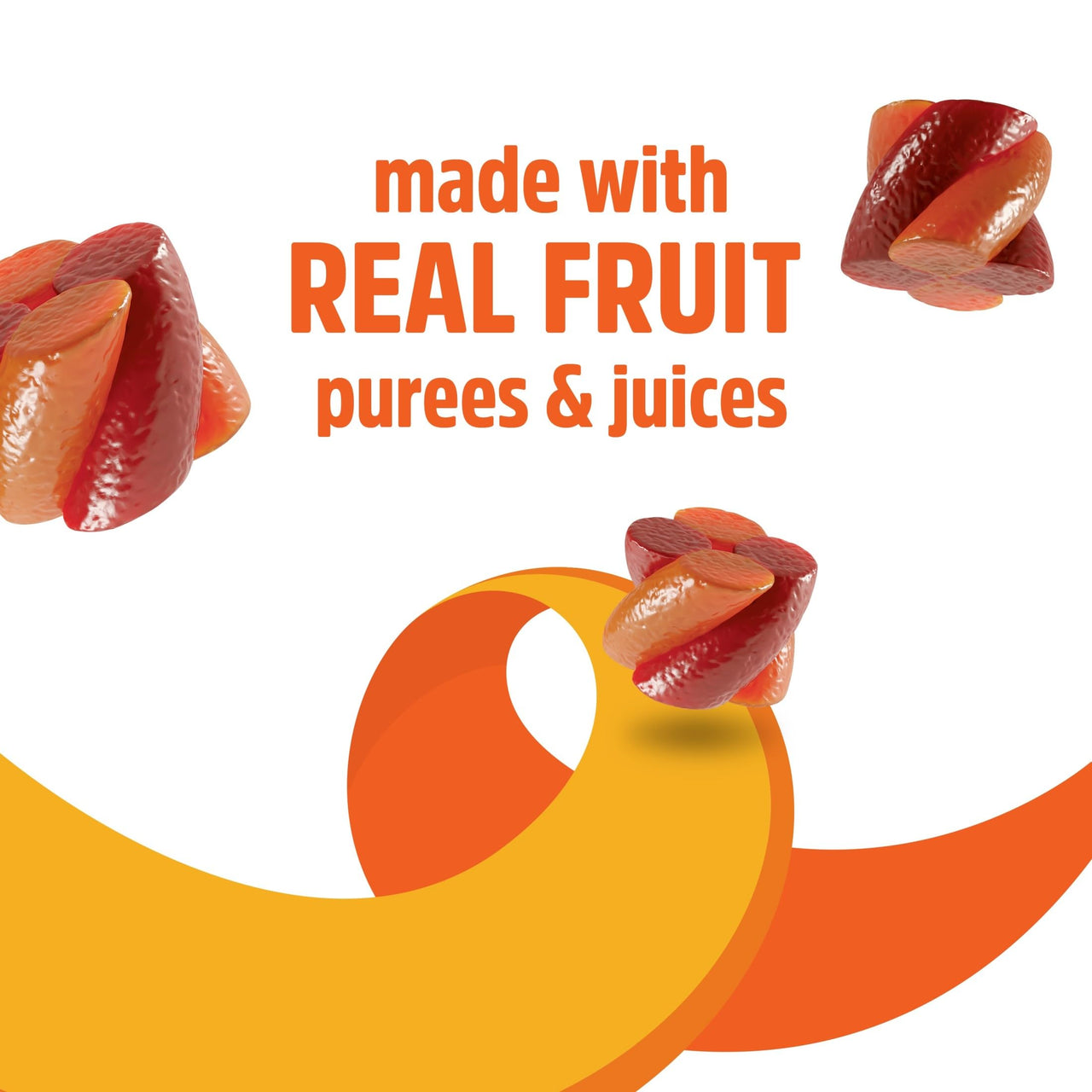 Pure Organic Twisted Fruit Bites, Kids Snacks, Fruit Snacks, Peach Mango (16 Pouches)
