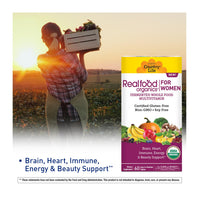 Thumbnail for Country Life Realfood Organics for Women and Men Bundle - Certified Gluten Free, Certified Vegan, Certified USDA Organic - 60 Tablets