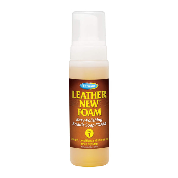 Farnam Leather New Foam Easy Polishing Saddle Soap Foam 7 Ounces