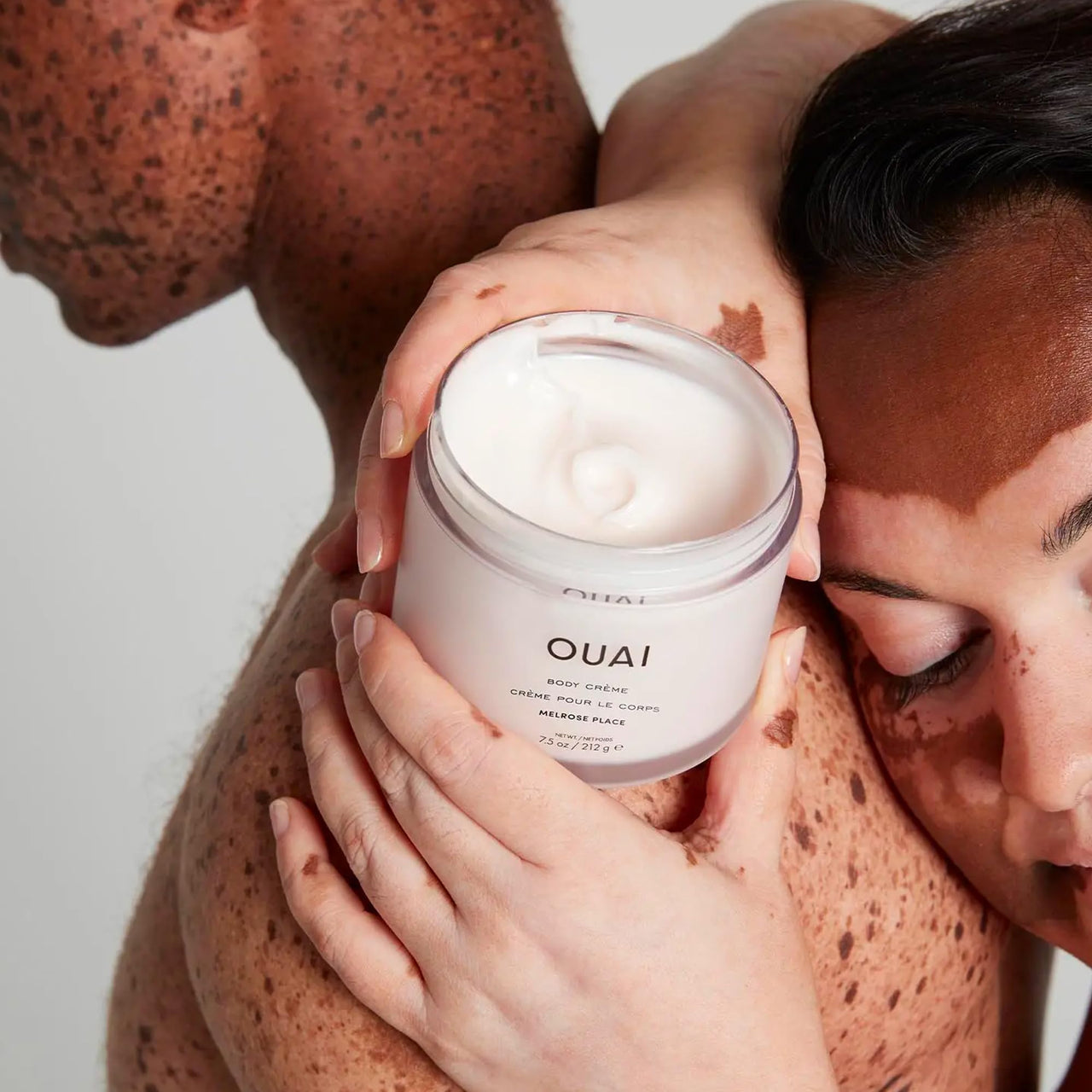 OUAI Body Cream, Melrose Place - Hydrating Whipped Body Cream with Cupuaçu Butter, Coconut Oil and Squalane - Softens Skin and Delivers Healthy-Looking Glow - Sulfate Free Skin Care (7.5 Oz)