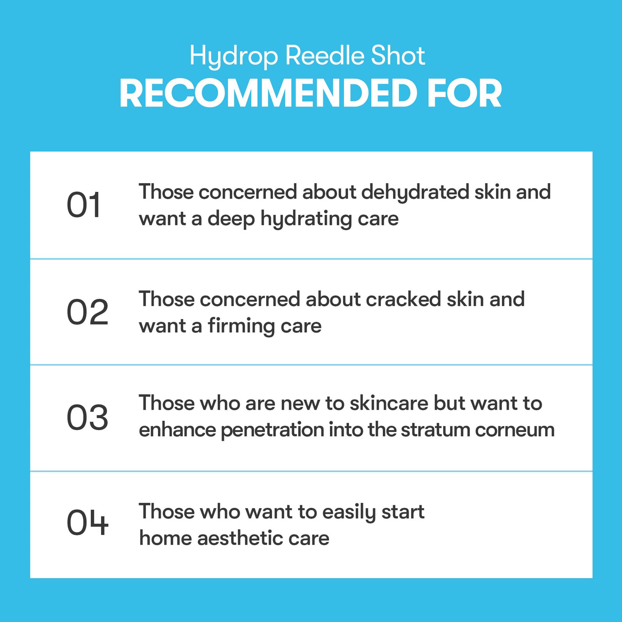 VT COSMETICS Hydrop Reedle Shot 100hL, Hyaluronic Acid Microneedling Serum, Intensive Hydrating & Moisturizing Exosome, Soft & Glass Skin, Korean Skin Booster1.69 Fl Oz.(50ml)