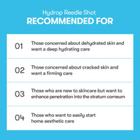 Thumbnail for VT COSMETICS Hydrop Reedle Shot 100hL, Hyaluronic Acid Microneedling Serum, Intensive Hydrating & Moisturizing Exosome, Soft & Glass Skin, Korean Skin Booster1.69 Fl Oz.(50ml)