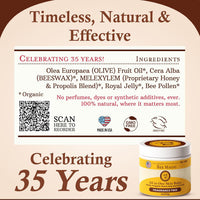 Thumbnail for Sweet Bee Magic Organic Honey Bee Balm for Face, Skin & Body - All in One Honey Balm - Beeswax Body Moisturizer - All Natural Aid - 1 jar (4oz)