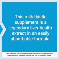 Thumbnail for Life Extension Advanced Milk Thistle, Liver Health Supplement, Liver Detox, Cell Division, silymarin, silybin, bioavailable, Gluten Free, Non-GMO, 120 softgels