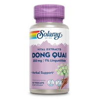 Thumbnail for Solaray Dong Quai Root Extract, 250 mg, 60 Count
