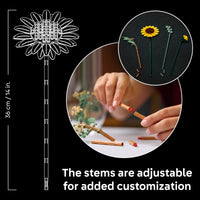 Thumbnail for LEGO Botanicals Sunflower Bouquet Building Set for Adults, Ages 18+ - Gift for Birthdays - Artificial Flowers for Home Office, Bedroom or Desk Decor - 11502