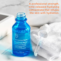 Thumbnail for Dr Dennis Gross Hyaluronic Marine™ Hydration Booster: for Dehydrated, Rough Texture, Dry Fine Lines & Wrinkles, 1 fl oz