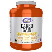 Thumbnail for NOW Foods Sports Nutrition, Carbo Gain Powder (Maltodextrin), Rapid Absorption, Energy Production, 8-Pound