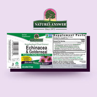 Thumbnail for Nature's Answer Echinacea and Goldenseal | Supports a Healthy Immune System | Non-GMO, Alcohol-Free, Gluten-Free & Kosher Certified 4oz