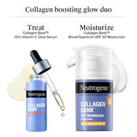 Thumbnail for Neutrogena Collagen Bank 15% Vitamin C Face Serum, Vitamin C Serum for Face Helps Build Collagen for Glowing, Plumper Looking Skin, Uneven Skin Tone Treatment, Fragrance Free, 0.5 fl. oz
