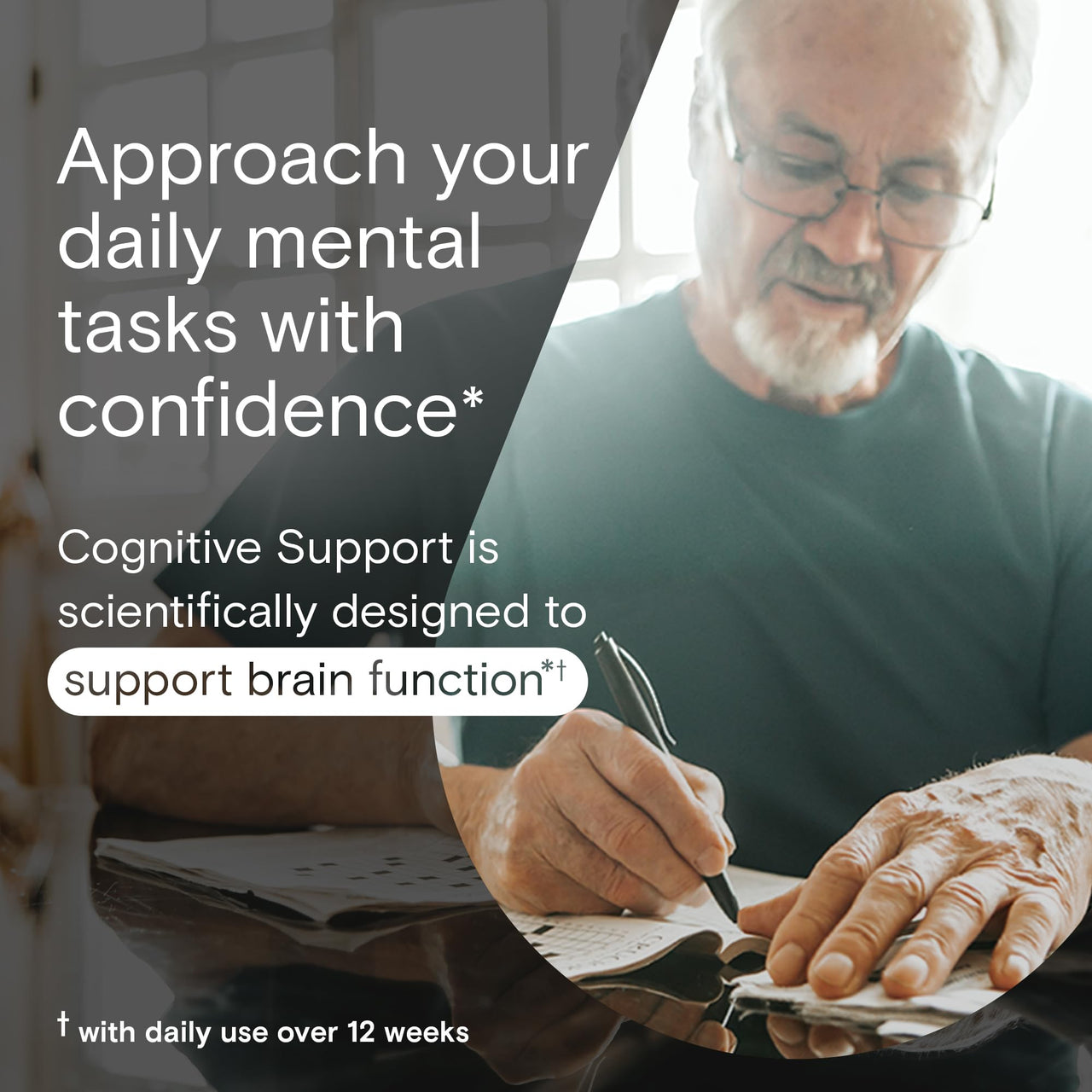 One A Day Cognitive Supplement – Brain Supplement to Support Cognitive Performance for Men and Women with Bacopa. Also includes Rhodiola, & Holy Basil, 30 Capsules (Packaging May Vary)