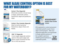 Thumbnail for Aquashade Blue Pond Dye - 1 Gallon EPA-Approved Sunlight Blocker for Algae - Weed Suppression - Safe for Fish, Livestock and Swimming - Eco-Friendly Liquid Treatment for Water