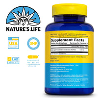 Thumbnail for Nature's Life Green Lipped Mussel 1500 mg - New Zealand Green Lipped Mussel Supplement with Naturally Occurring Omega 3 Fatty Acids - 60-Day Guarantee, Lab Verified - 30 Servings, 90 Capsules