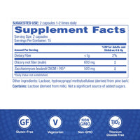 Thumbnail for Florastor Select Pro+Pre Daily Probiotic and Prebiotic Supplement for Women and Men, Boosts Good Bacteria, Saccharomyces Boulardii CNCM I-745 (30 Capsules) (Pack of 1)