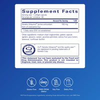 Thumbnail for Pure Encapsulations Ubiquinol-QH - 100 mg CoQ10 - Supports Energy Metabolism & Heart Health* - Coenzyme Antioxidants Supplement - Non-GMO - 60 Softgel Capsules