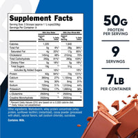 Thumbnail for Nutricost Mass Gainer Double Chocolate Flavor, 7 LBS, 50 Grams of Protein Per Serving - Non-GMO & Gluten Free