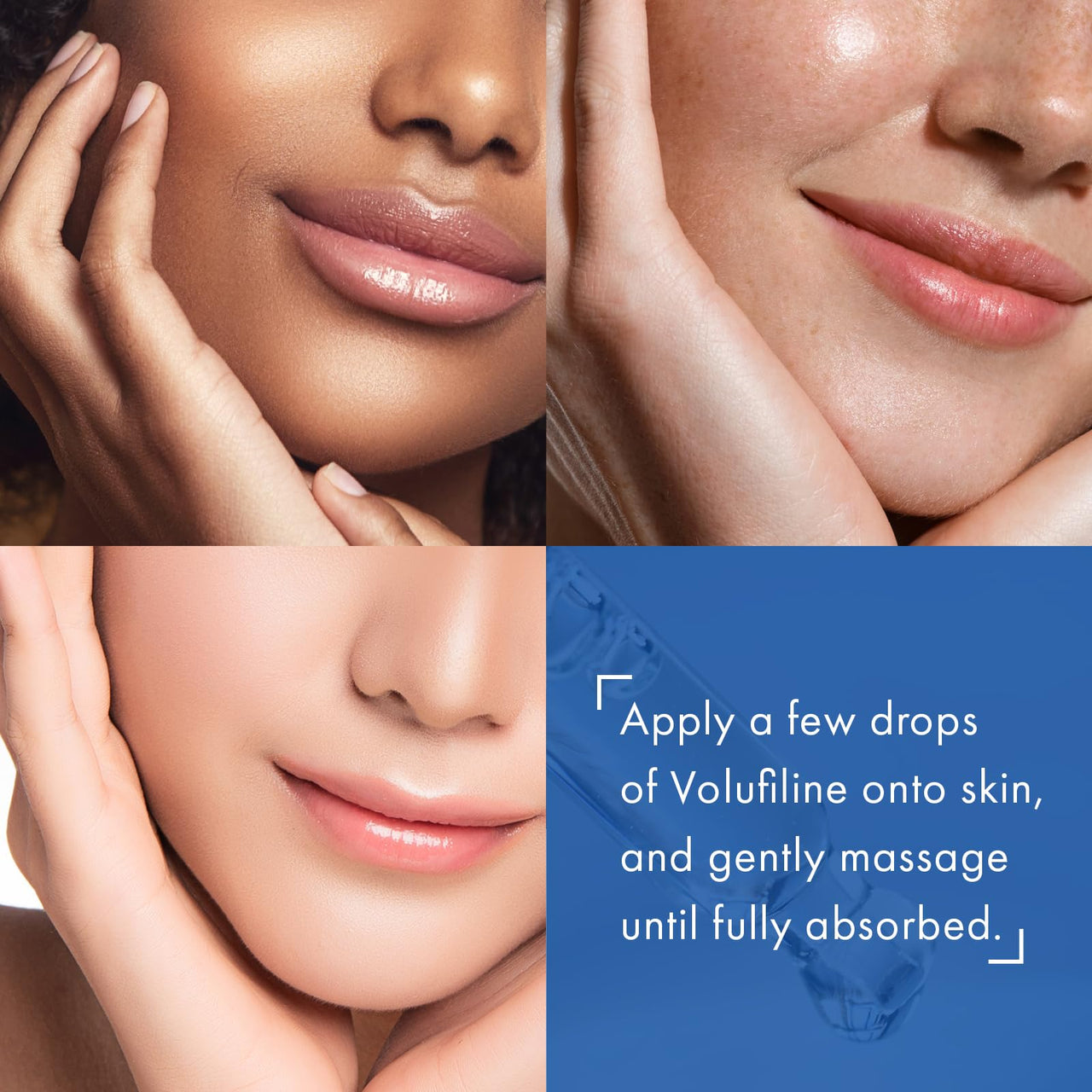 TOSOWOONG Volufiline Serum, 100% France Sederma Volufiline Concentrate for Plumping, Skin firming, Boost and Glass skin, glow Skincare for Face, lip and body, 11ml 0.37 fl. oz.