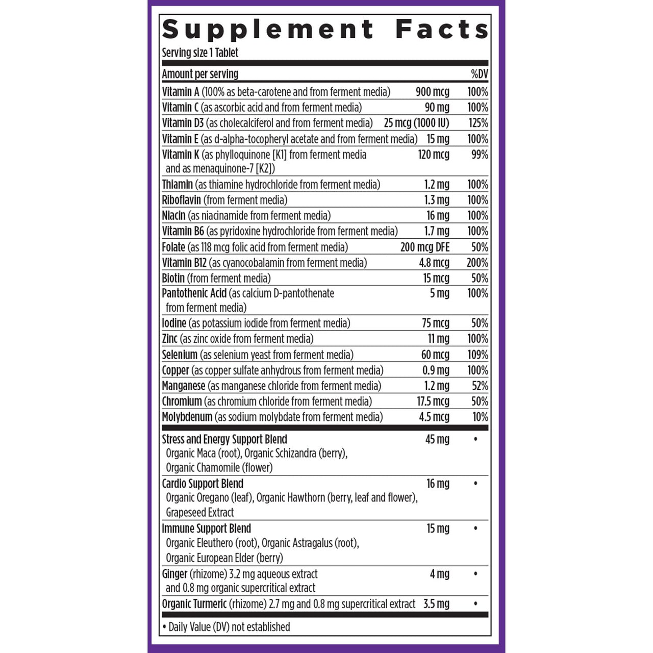 New Chapter Men’s Multivitamin, B6, Extra B12, D3, Vitamin C & Zinc, Immune, Heart, Cellular Energy, and Brain Health, Gentle on The Stomach, One Daily, Non-GMO, Gluten-Free, 18+, 48 Tablets