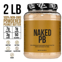 Thumbnail for NAKED Whey Chocolate Protein Powder 5LB (60 Servings) + Chocolate Peanut Butter Powder (47 Servings) Bundle
