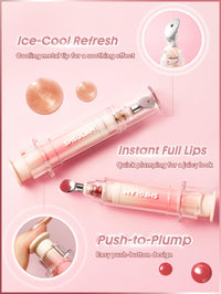 Thumbnail for SHEGLAM Booster Shine Plumping Lip Gloss-Pink Flamingo
