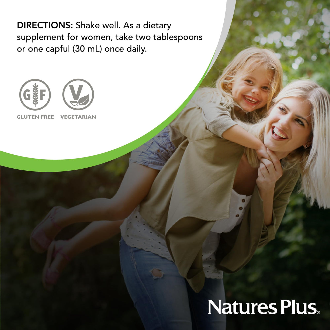 NaturesPlus Source of Life Women Liquid Multivitamin - 30 fl oz - Natural Berry Flavor - Whole Foods & Minerals - Healthy Immune System & Energy - Vegetarian, Gluten-Free - 30 Servings