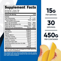 Thumbnail for Nutricost Stim-Free Pre-Workout, 30 Servings (Peach Mango) - Caffeine Free, Stimulant Free, Non-GMO, Gluten Free
