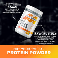 Thumbnail for MuscleTech Whey Protein Powder Clear Whey Protein Isolate Whey Isolate Protein Powder for Women & Men Clear Protein Drink 22g of Protein, 90 Calories Orange Dreamsicle, 1.1lb (19 Servings)
