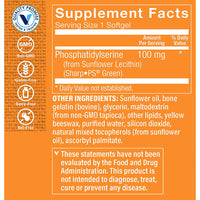 Thumbnail for The Vitamin Shoppe Sunflower Phosphatidylserine 100 MG (30 Softgels)