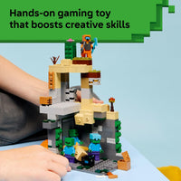 Thumbnail for LEGO Minecraft Zombie Dungeon Building & Pretend Play Toy for Boys & Girls - Video Game Playset & Toy Figures for Kids, Ages 8+ - W/Wandering Wastelands Minifigure - Gift Idea for Birthdays - 21587