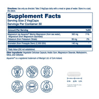 Thumbnail for Solaray Magnesium and Potassium with Bromelain, Magnesium Potassium Supplement for Heart Health, Electrolyte, and Muscle Support - Gluten Free & Lab Verified - 30 Servings, 60 VegCaps